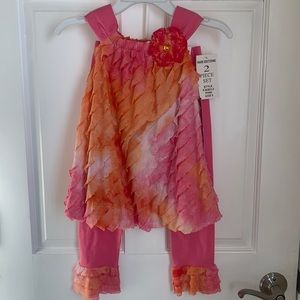 NET Rare Editions pants set. Size 5.